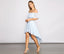Loving Lace High Low Skater Dress - Lady Occasions