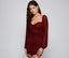 Elevated Glam Ruched Mini Dress - Lady Occasions