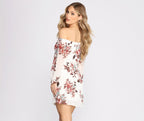 Floral Off-Shoulder Dress