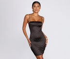 Treat Me Heat Stone Mini Dress - Lady Occasions