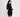 Crewneck Sheer Mini Dress with Cutout Details Secondary image