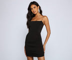 Captivating Chic Backless Mini Dress - Lady Occasions
