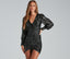 Under A Night Sky Sequin Bodycon - Lady Occasions