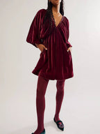 Velvet Mini Dress