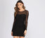 Sheer Cover-Up with Heatstone Detail