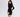 Ribbed Fitted Mini Dress with a High Neck Secondary image
