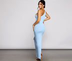 Strappy Asymmetric Maxi Dress with a One-Shoulder Cut