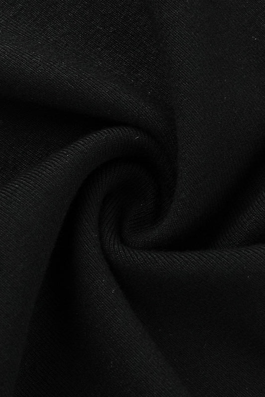 High-Rise Gothic Dress with a Roll Neck
