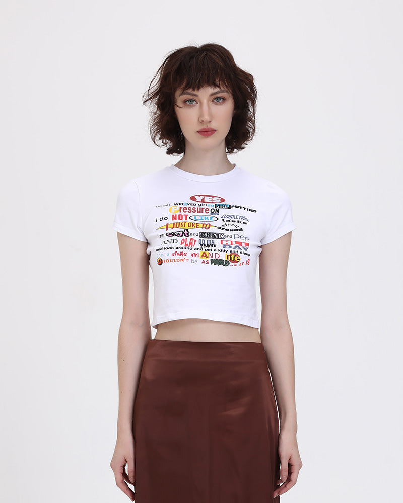 2000s Graphic Wordplay T-Shirt