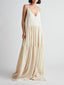 Strappy Maxi Dress with a V-Neck
