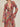 Geometric-Print Bell-Sleeve Midi Dress Secondary image