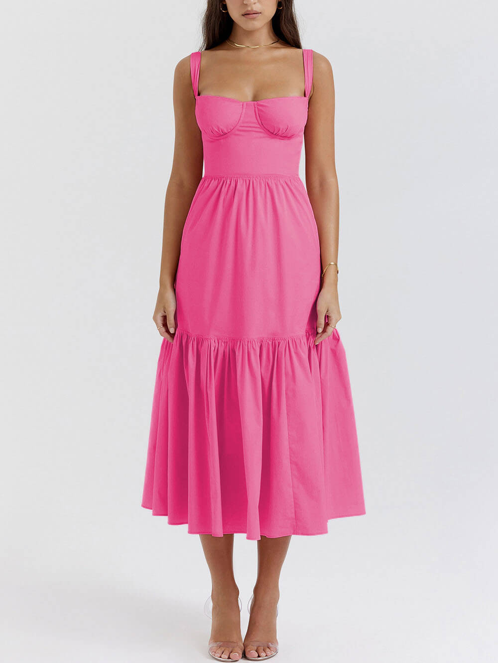 Strappy Midi Dress