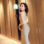Fitted Mermaid Evening Dress