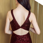 Fitted Mermaid Evening Dress