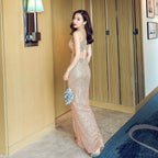 Fitted Mermaid Evening Dress
