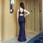 Fitted Mermaid Evening Dress