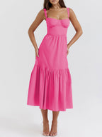 Strappy Midi Dress
