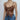 Open-Back Strappy Lace Cami Top with Lace-Up Details Secondary image