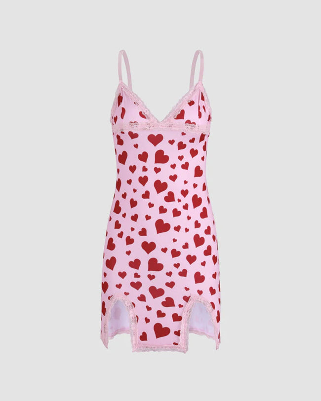 Strappy Lace Dress Main image