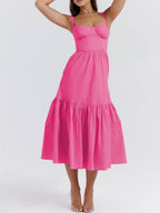 Strappy Midi Dress