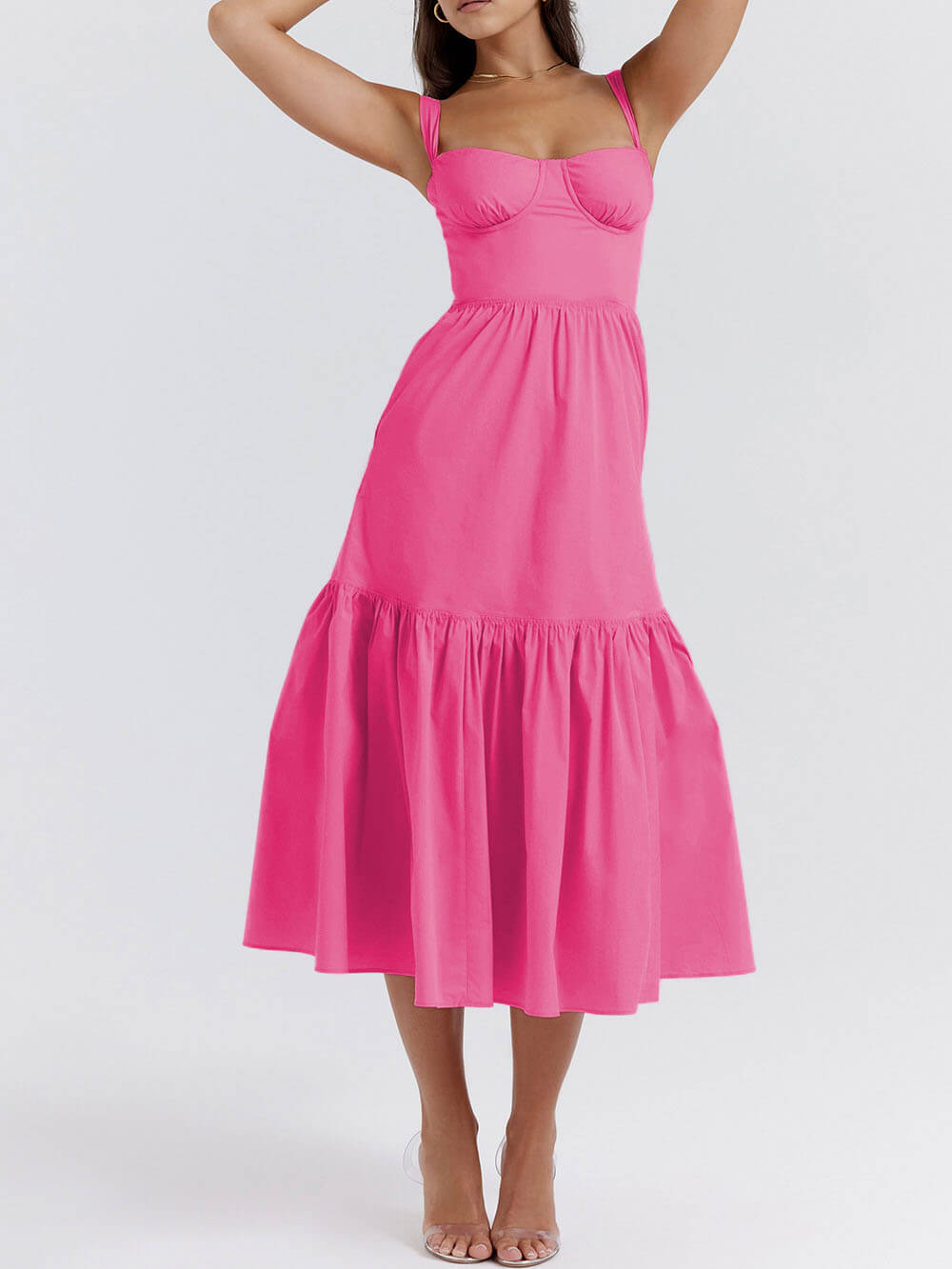 Strappy Midi Dress