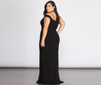 Evening Dress with a Halter Neck