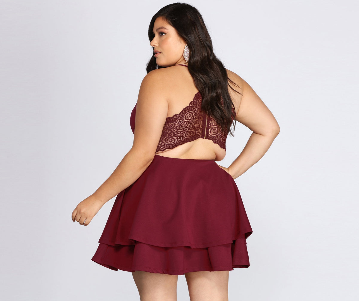 Spaghetti-Strap Sheer Dress with a V-Neck