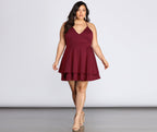 Spaghetti-Strap Sheer Dress with a V-Neck