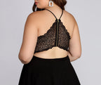 Spaghetti-Strap Sheer Dress with a V-Neck