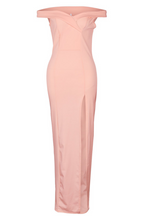 Off-Shoulder Open-Back Asymmetric Dress