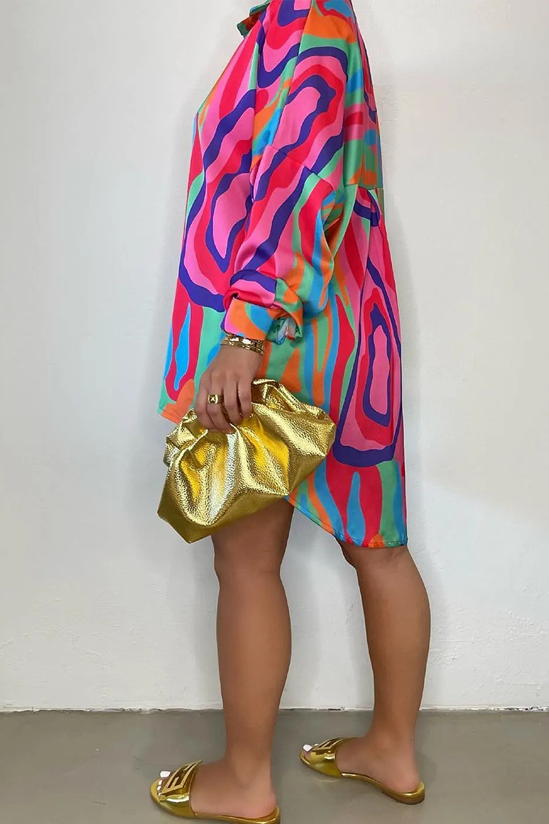 Printed Paneled Top