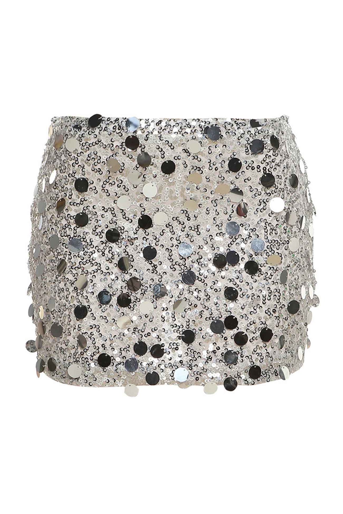 Mini Skirt with Sequin Detail