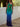 Ombré Asymmetric Evening Maxi Dress Secondary image