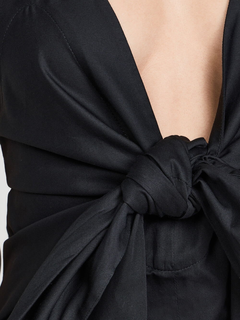 Strappy Midi Dress with a V-Neck