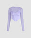 Mesh Corset Top