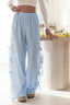 Checked Wide-Leg Y2K Pants