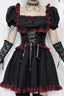 Checked Gothic Dress