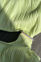 Paneled Swimsuit with Cutout Details