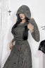 Hooded Gothic Dress