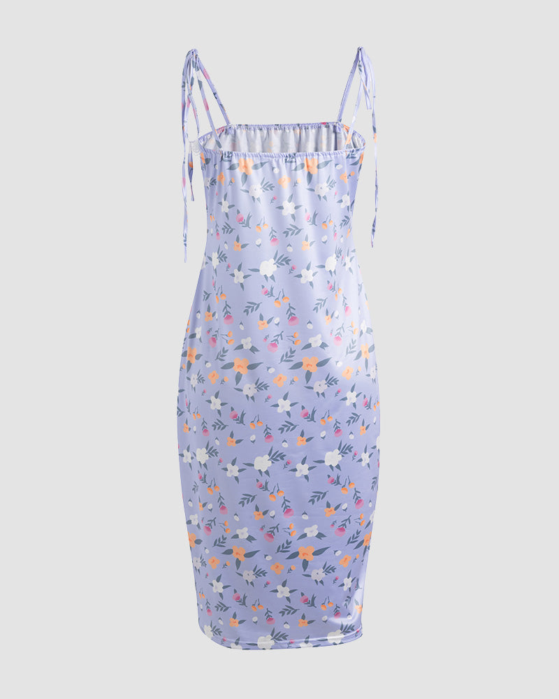 Floral Bodycon Dress