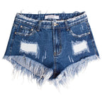 Denim Relaxed-Fit Shorts
