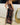 Halterneck Slit-Detail Long-Sleeve Maxi Dress Secondary image