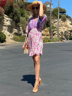 Boho Dress with Ruffle Details