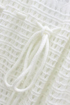 Knit Fringed Cutout Cover-Up