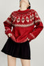 Relaxed-Fit Long-Sleeve Sweater with a Round Neck