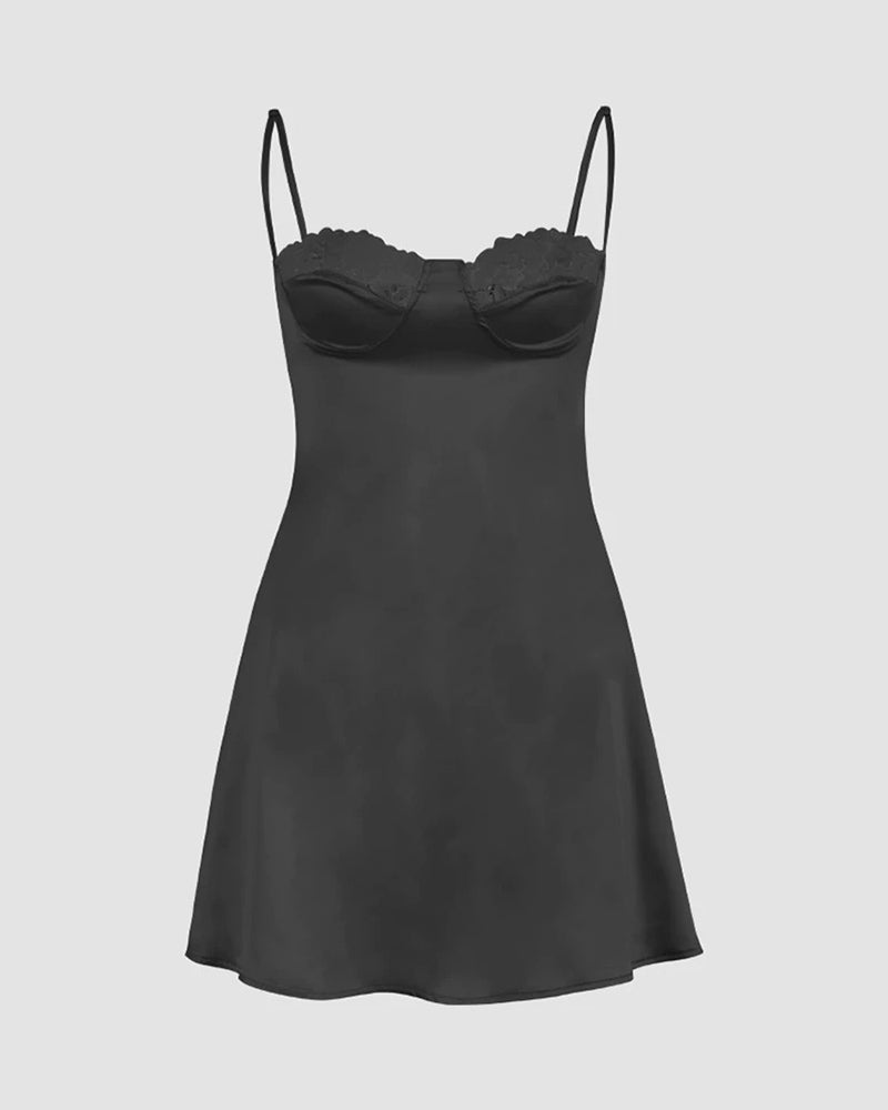Lace Strappy Dress