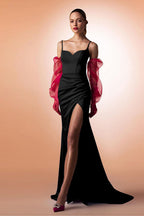 Fitted Strappy Ruched Dress