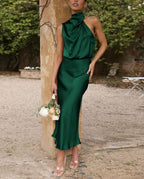 Ellia Cotton-Blend Dress