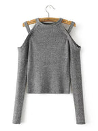Sweater with a Round Neck