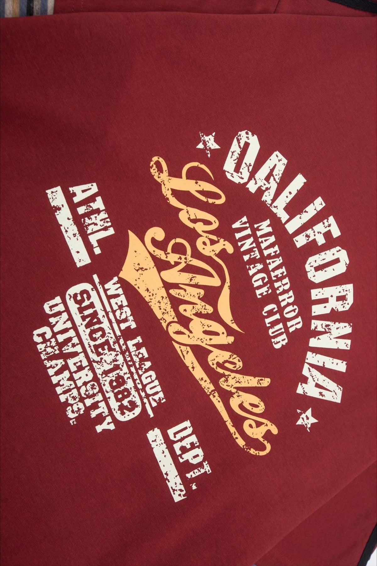 Layered Long-Sleeve California Graphic Tee